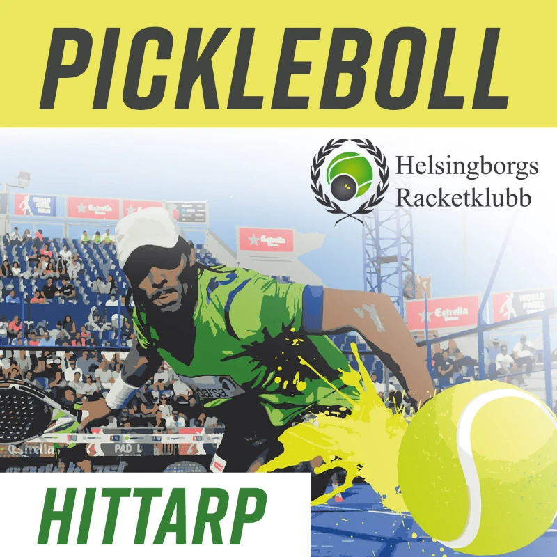 Pickleboll i Hittarpshallen