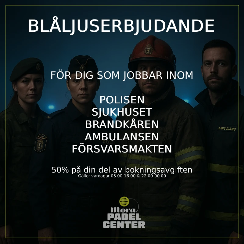 🚨 BLÅLJUSERBJUDANDE