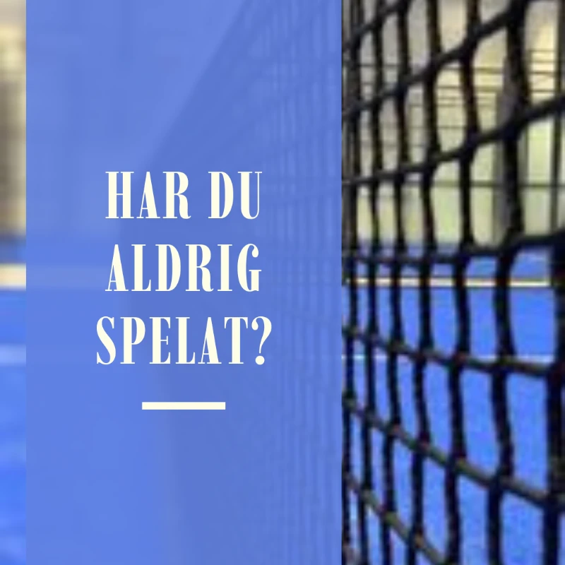 Aldrig spelat padel?